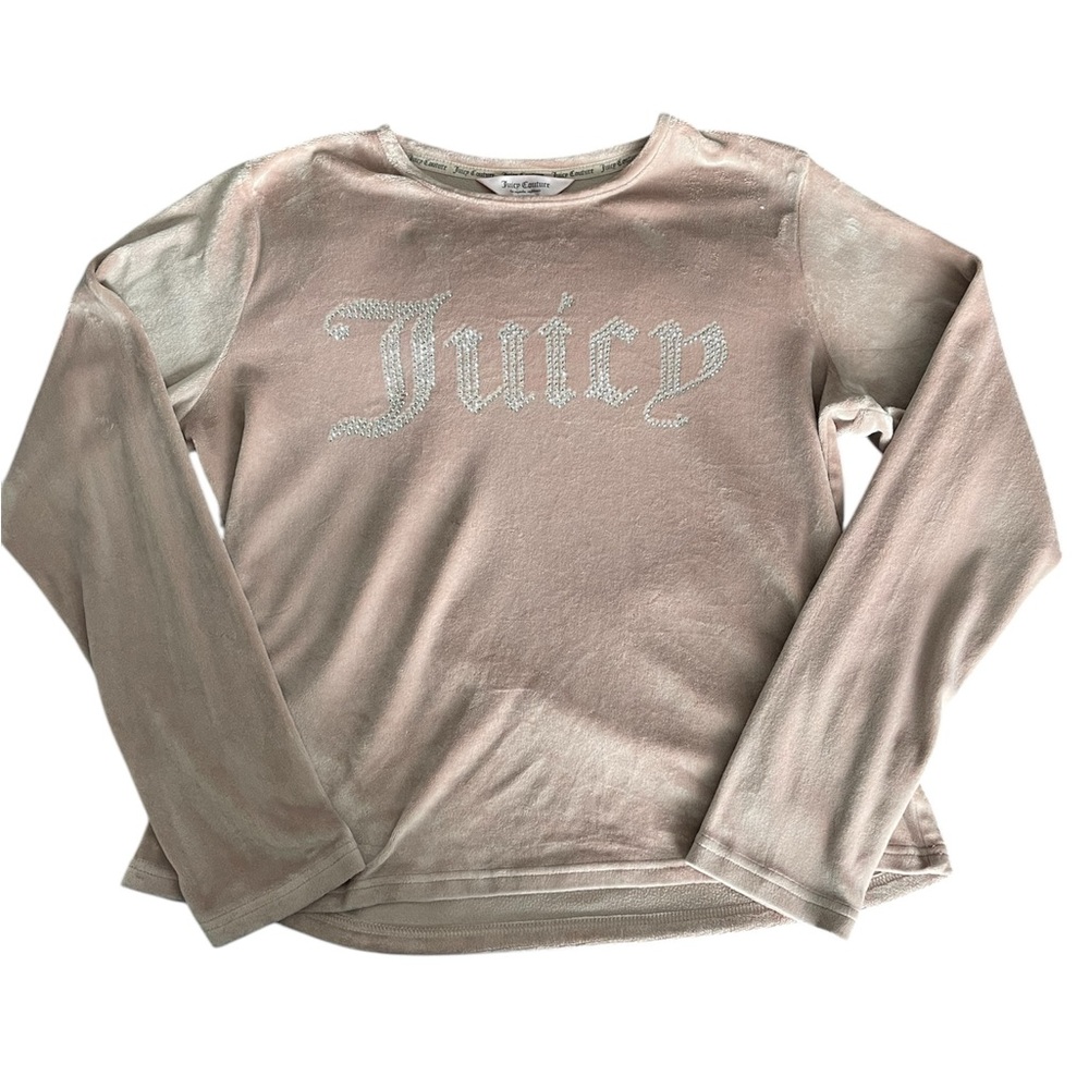 Juicy Couture pj top velvet